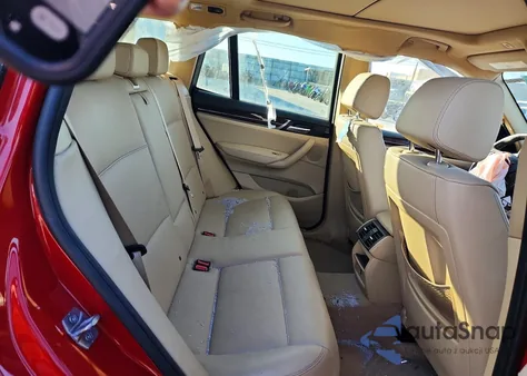 2015 BMW X3 xDrive28I из США, поврежденный, VIN 5UXWX9C50F0D59991